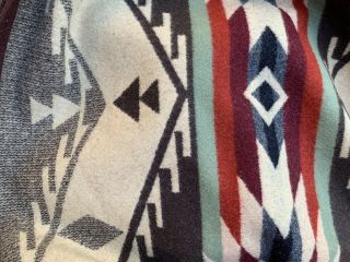 Vintage Pendleton BEAVER STATE Wool USA Blanket 80” X 64” 3