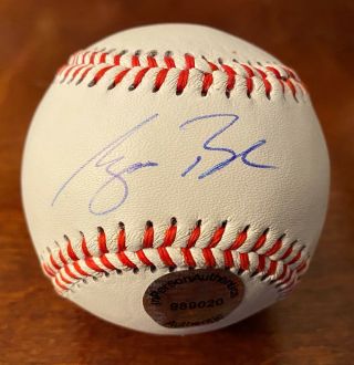 George W.  Bush Signed Official League Baseball - Ipa - Autographed
