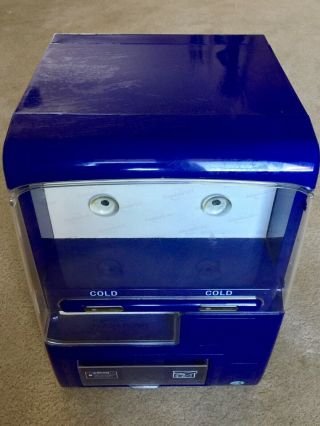 Koolatron Model Ec - 23 Mini Soda Vending Machine Fully Functional Vintage 10 Cans