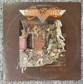 Aerosmith Toys In The Attic Lp Columbia Records Pc 33479 Released 1975