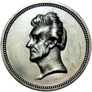 1832 Andrew Jackson Silver Inauguration Us Medal Campaign Token