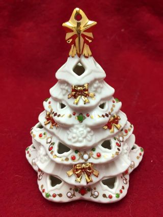 Lenox - Christmas Tree - Jeweled - 4 Inches Tall