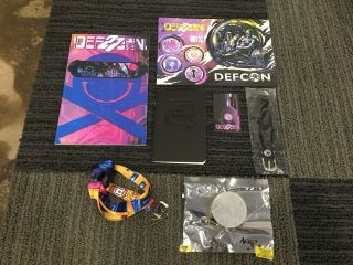 Defcon 27 Electronic Badge: Artist Complete Set,  Official Watch Band,  Hotel Key
