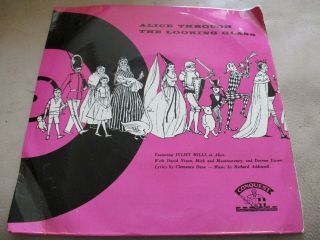 Rare Alice Through The Looking Glass Ep Record Conquest Label Ce1010 -