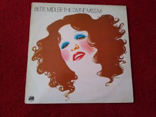 Bette Midler - The Divine Miss M 12 " Vinyl Lp Album 1972