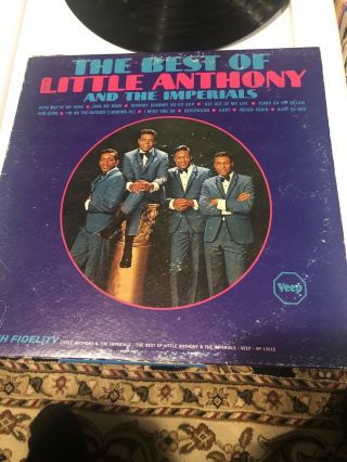 The Best Of Little Anthony And The Imperials,  Lp