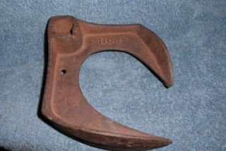 Cast Iron Cobbler Anvil Shoe Last Repair Primitive Doorstop Antique Boot Double