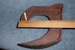 Cast Iron Cobbler Anvil Shoe Last Repair Primitive Doorstop Antique Boot Double 2