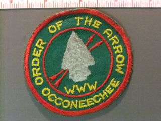 Boy Scout Oa 104 Occoneechee Round 4668jj