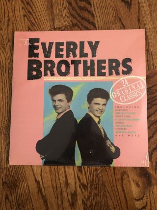 The Everly Brothers 24 Classics Vinyl Lp Record