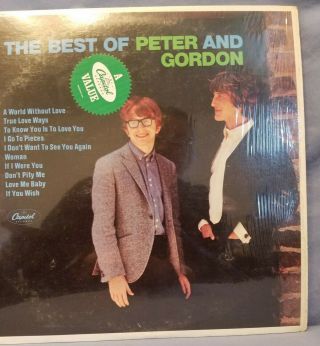 The Best Of Peter And Gordon Lp,  Capitol Sn - 16084 In Shrink Wrap Vintage British