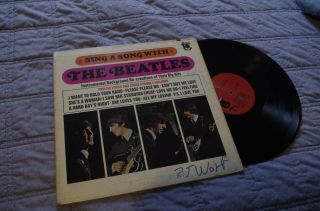 Sing A Song With The Beatles Vinyl