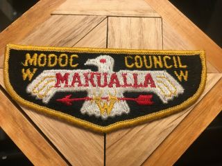Makualla Lodge 437 S1 First Solid Flap