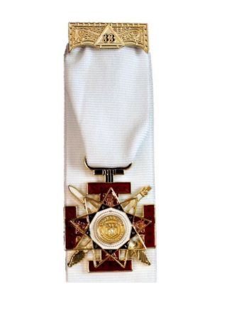 33rd Degree Scottish Rite Jewel Freemason Masonic