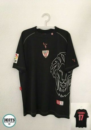 Athletic Club Bilbao 2007/08 Away Football Shirt Xl Vintage Soccer Jersey Spain