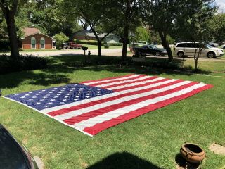 HUGE Nylon 50 Star American Flag 25’ X15’ American Flag 3