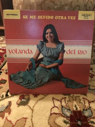 Yolanda Del Rio Se Me Olvido Otra Vez Vinyl Lp