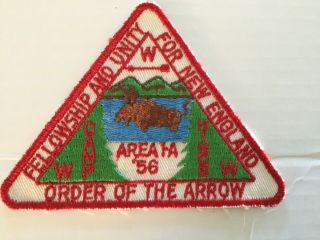 Area 1 - A Conclave Patch 1956 Camp Hinds Region One England