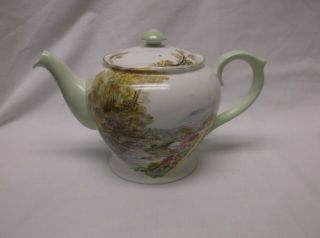 Vintage Shelley Heather Teapot