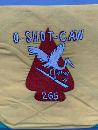 Boy Scout Oa 265 O - Shot - Caw Vintage N1 Neckerchief