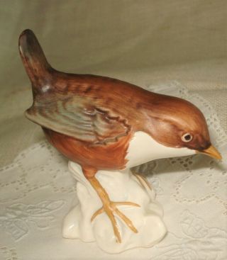 Goebel West Germany Ringed Plover Bird Figurine 38 - 142 Porcelain Matte Finish