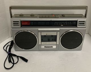 Panasonic Rx - 4920 Fm/am Radio Cassette Recorder Player Made In Japan Vintage