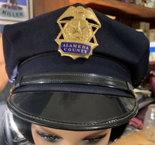 Old Alameda County Sheriff Uniform Cap Hat