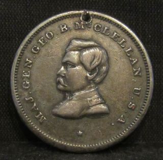 1864 General George Mcclellan Presidential Campaign Medal