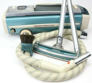 Vintage Electrolux 1205 Canister Vacuum Cleaner - Bags - Accessories
