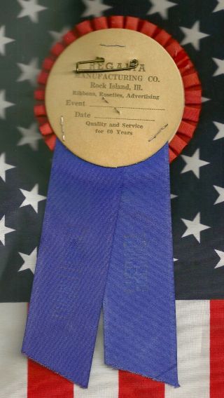 JFK John F.  Kennedy SENATOR Political Campaign Pinback Button Ribbon Badge 1960 2