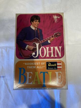 Vintage Revell 1964 Beatle John Lennon Model Plastic Kit H - 1352:150 Built