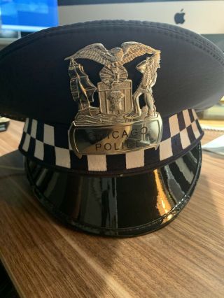 Illinois Police Uniform Badge Hat Chicago