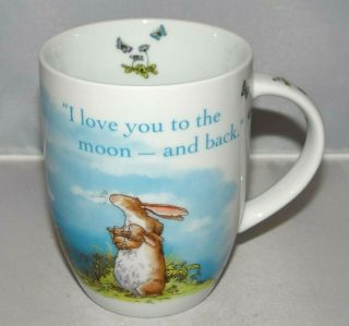 Vintage Konitz 2008 I Love You Bunny Rabbit 10oz.  Coffee Mug Tea Cup Germany