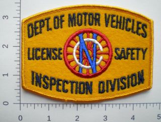 Nc North Carolina Highway Patrol State Police Dps Dmv License Inspection Patch