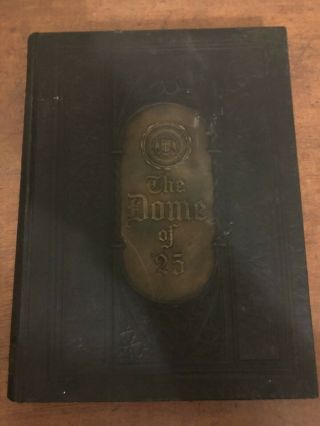 1925 Notre Dame Dome Yearbook Rockne Four Horsemen 1924 National Champs Football