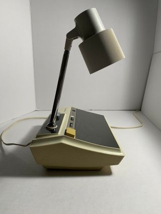 Vintage 60 ' s Westinghouse Lumina Desk Telescopic Lamp Radio H970X Syfy 3