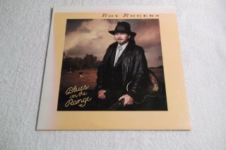 Roy Rogers - Blues On The Range - Lp Vinyl Blind Pig 3589 - 1989 - Blues Guitar