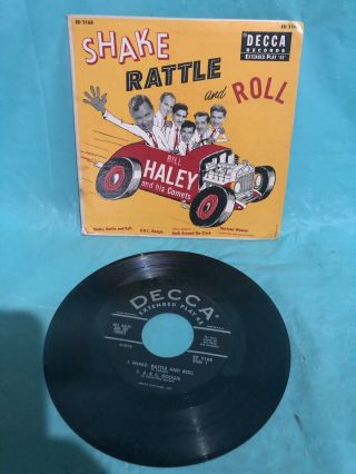 Bill Haley And His Comets - Shake Rattle And Roll - 7 " Vinyl 45 Rpm