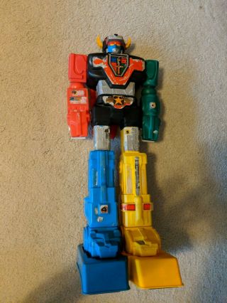 Vintage Voltron 25 " Giant Commander Robot Toy 1984 Ljn Toys No Remote Pre - Owned