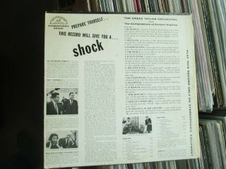 CREED TAYLOR ORCH lp Shock - Music In Hi - Fi horror jazz,  space age 1958 abcs259 2