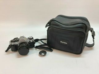 Vintage Canon Ae - 1 Program 35mm Film Camera W/ Canon Fd 50mm 1:1.  8 Lens
