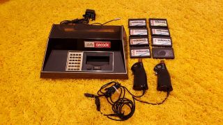 Bally Professional Arcade / Astrocade Vintage Video Game & 8 Cartridges