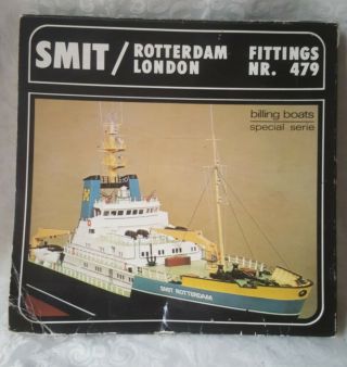 Vintage Smit/rotterdam - London Fittings 479 Billing Boats Model Set Kit Nib