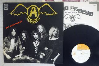 Aerosmith Get Your Wings Cbs/sony Sopn - 127 Japan Vinyl Lp
