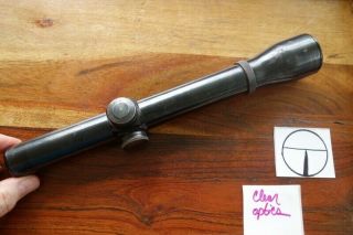 Vintage El Paso Weaver K2.  5 60 - B Post Reticle Scope Savage 99 Winchester 70