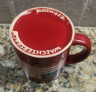 Waechtersbach USA Flag Red Coffee Cup Mug Germany 10 ounce 3