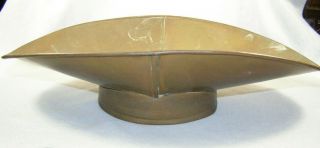 Antique Brass Measuring Scale Tray / Scoop