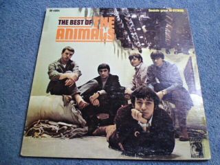 The Animals - The Best Of The Animals Lp - Exc/vg,  1968