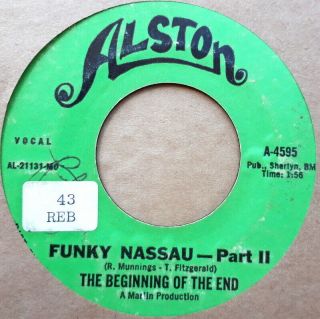 The Beginning Of The End - Funky Nassau - 45 Rare Soul Funk;sweet Modern Soul