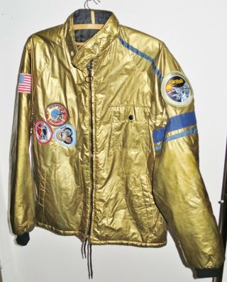 Rare Vintage 1973 - 1974 Nasa Skylab Space Station Spaceship Astronaut Jacket M